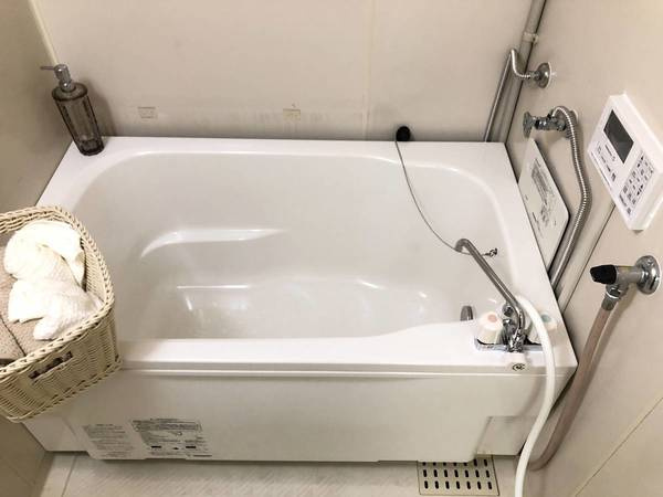 ビレッジハウス水橋1号棟の浴室|モデルルームの写真です