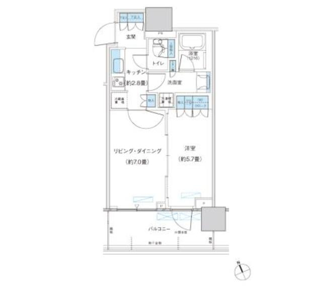 パークシティ柏の葉キャンパス　ザ・ゲートタワー　ウエストの間取り