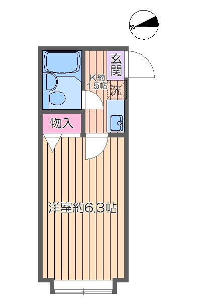 クレスト桜上水の間取り
