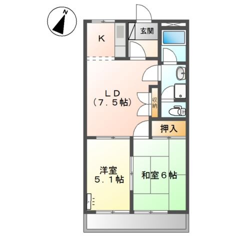 コンフォースＭの間取り