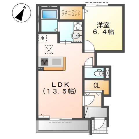 ムーニーウィン (moony win)の間取り