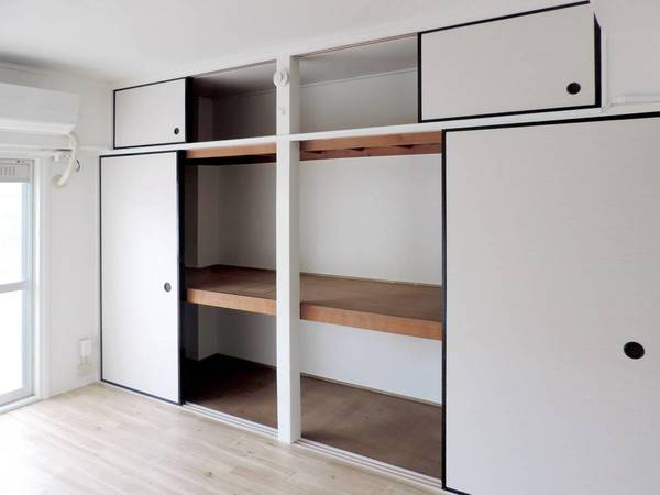 ビレッジハウス茶屋2号棟の収納|ビレッジハウスの同一物件・同一タイプの間取りの写真です