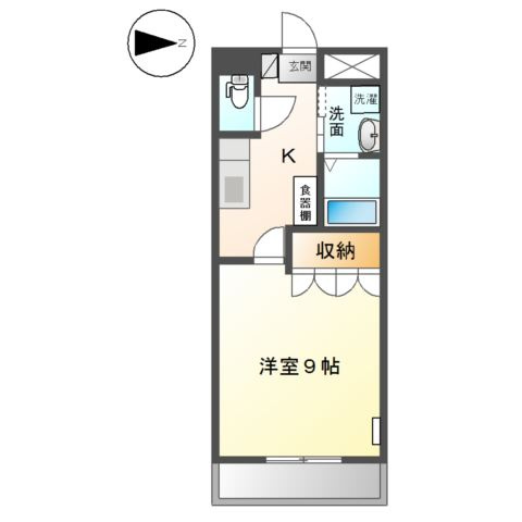 ネオプラザの間取り