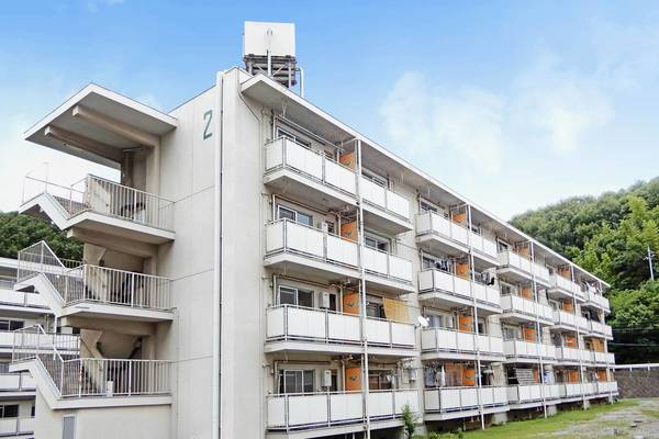 ビレッジハウス福田Ⅱ4号棟の外観
