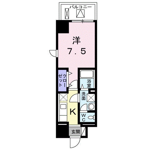アマンレジデンス泉町の間取り