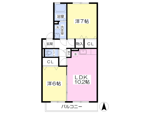 ヴァンヴェール泉Ａ
