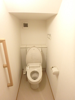 嬉しい洗浄機能付便座のトイレ