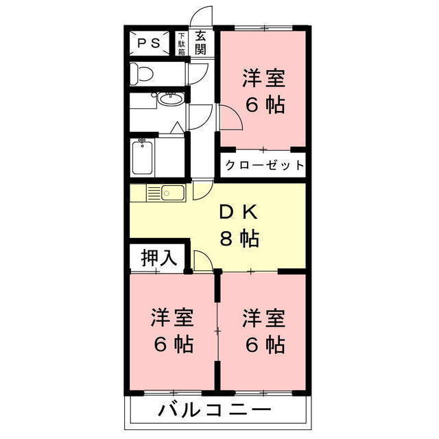 マロンシャンテの間取り