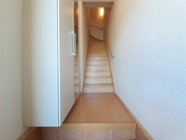 カプリスＢの玄関|玄関です