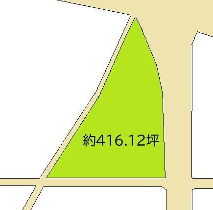海南市日方　土地の土地図