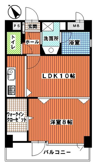【間取り】 | ステイツ天神東Ⅱ