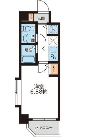 メゾン西馬込の間取り