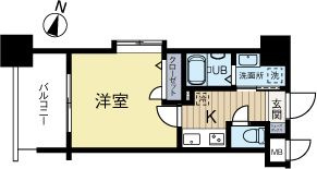 【間取り】 | エンクレスト薬院Ⅲ