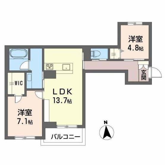 【間取り】 | チェルシー西津田East