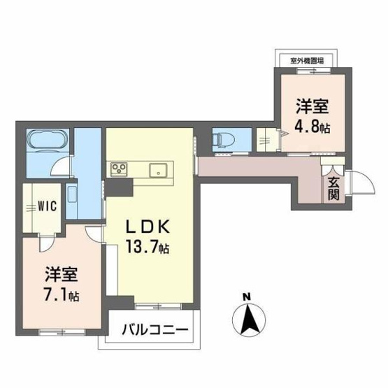 【間取り】 | チェルシー西津田East