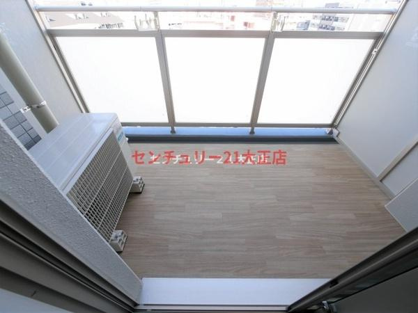 エスリード弁天町ベイコートのバルコニー