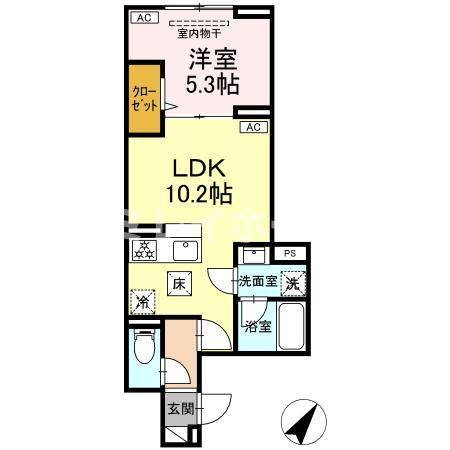 セレスティア下丸子の間取り
