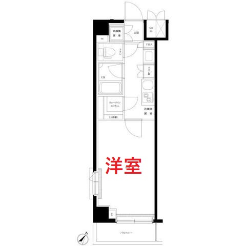 【間取り】 | ルーブル下丸子参番館