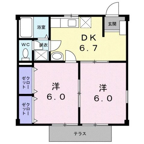 【間取り】 | ニューシティー馬場