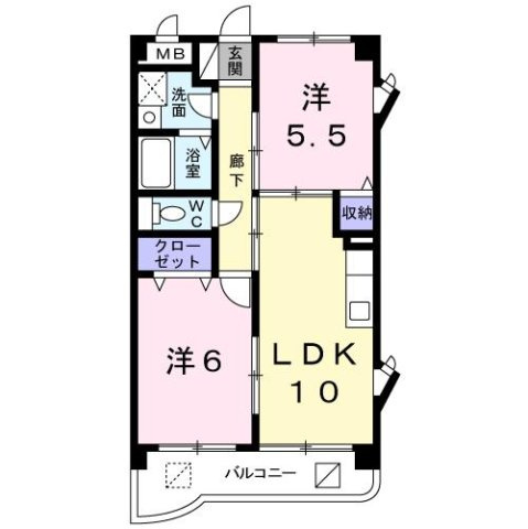 【間取り】 | スターメゾン古国府