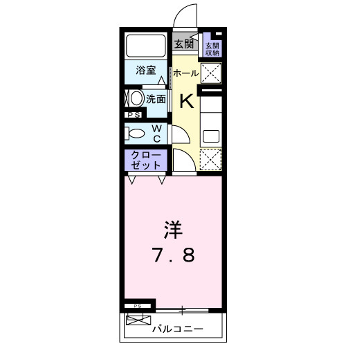 サンセール寝屋川の間取り