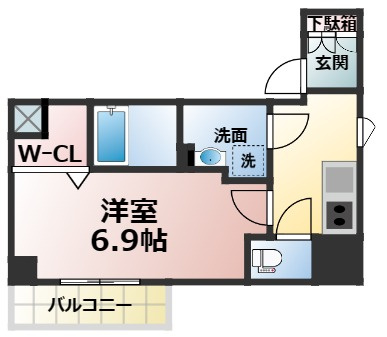 【間取り】 | コートドール高槻