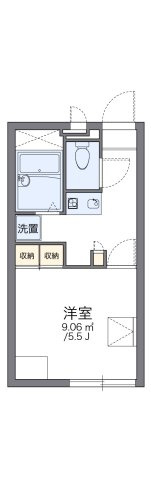 レオパレスグレイスの間取り