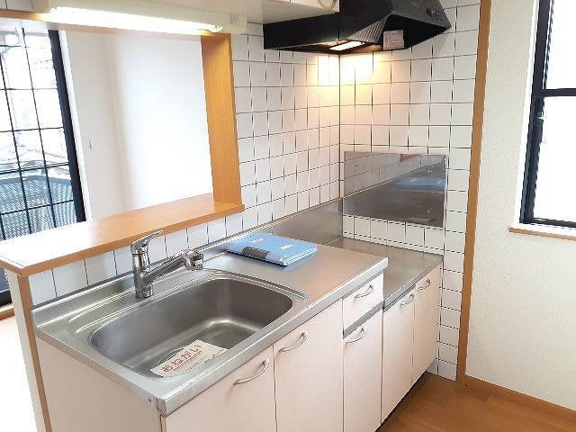 シャローム岩塚のキッチン