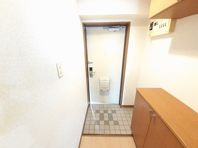 ソレイユドールの玄関
