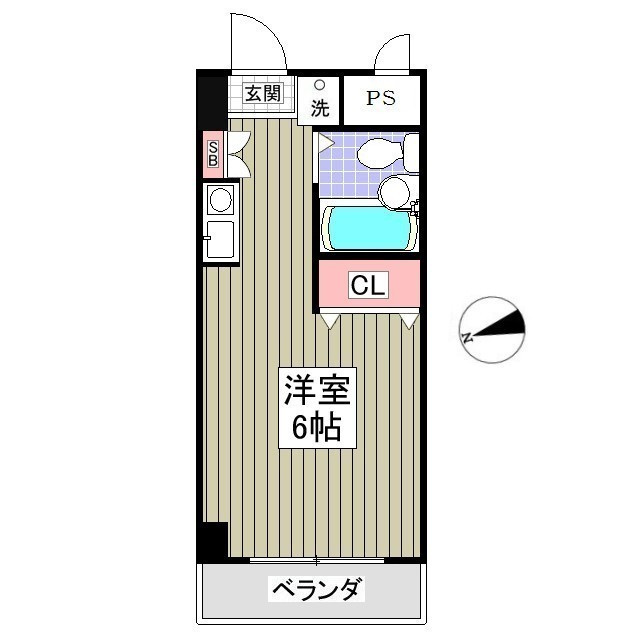 ベルハイム東大宮の間取り