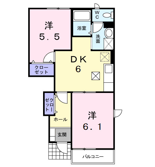 ブライトンの間取り