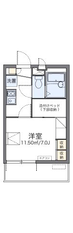 レオパレスＦⅢ相模原の間取り