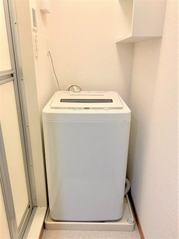 レオパレスアンシャンテ　ひろのその他|洗濯機も付いています
