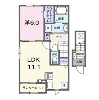 【間取り】 | 藤光町１丁目アパート　Ⅰ