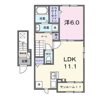 【間取り】 | 藤光町１丁目アパート　Ⅰ