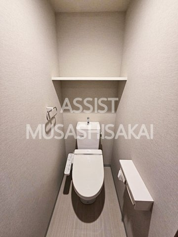 シャトル聖　小金井のトイレ|写真：設備同仕様の別物件です