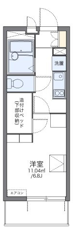 レオパレス前里の間取り