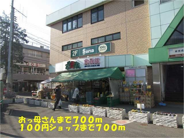 フォルテの周辺|おっ母さん、セリア元山駅ビル店まで700m