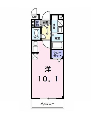 パラッツオエレガンテの間取り