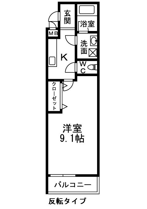 フジパレス光南町の間取り