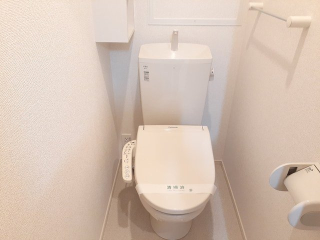 サニーヒルズＥのトイレ|コンパクトで使いやすいトイレです
