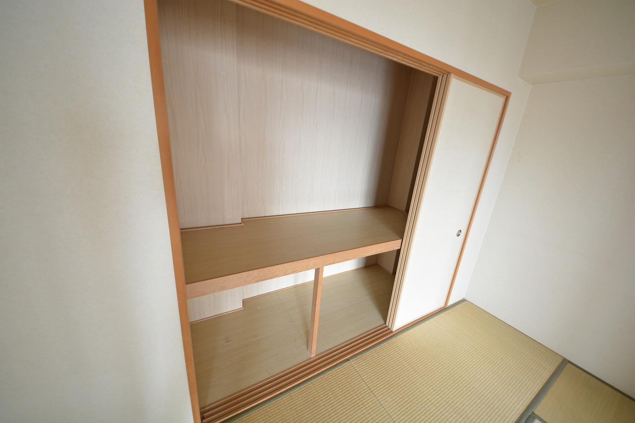 エル・セレーノ上本町レジデンス　桃陽小学校区の収納|エルセレーノ上本町レジデンス　押入れ
