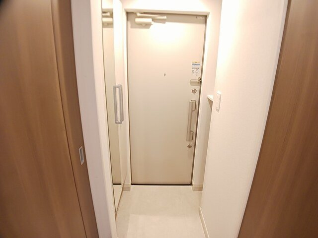 ジュネスⅢの玄関|落ち着いた玄関です