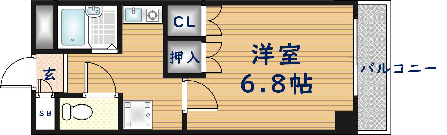 サンモールの間取り