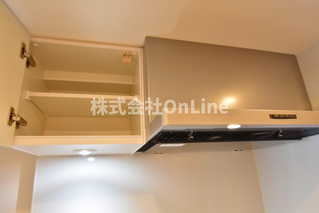 東大阪市足代新町の賃貸マンションの収納