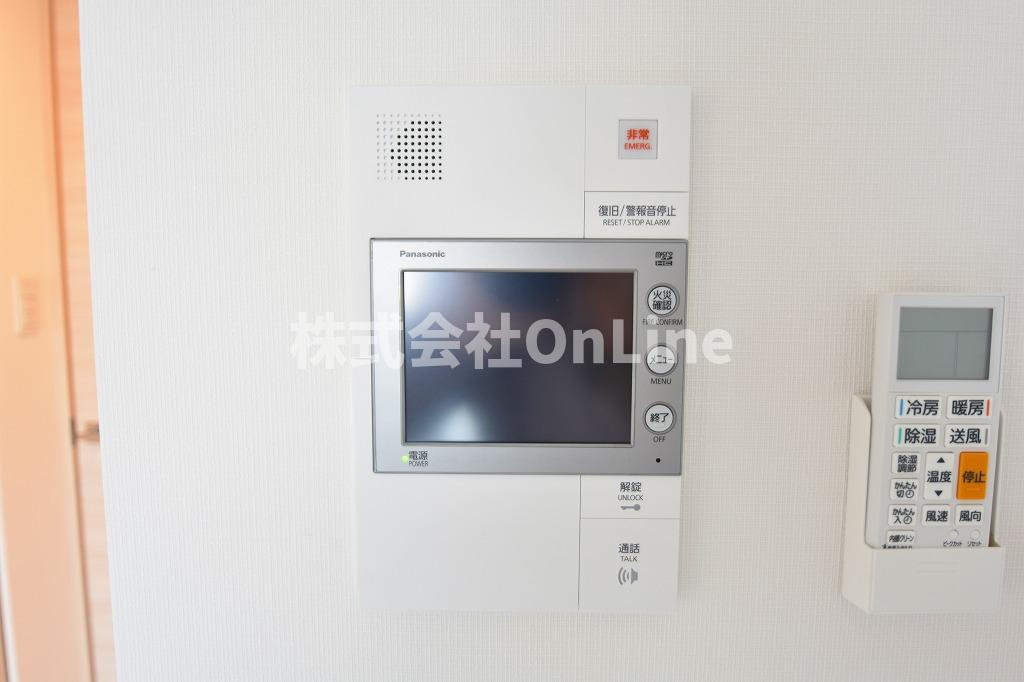 東大阪市足代新町の賃貸マンションのセキュリティ