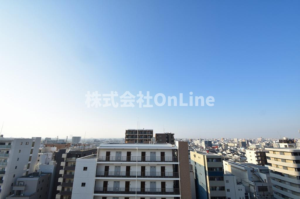 東大阪市足代新町の賃貸マンションの展望