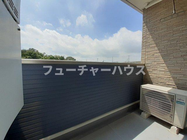 ブリーズガーデン　Ⅰのバルコニー