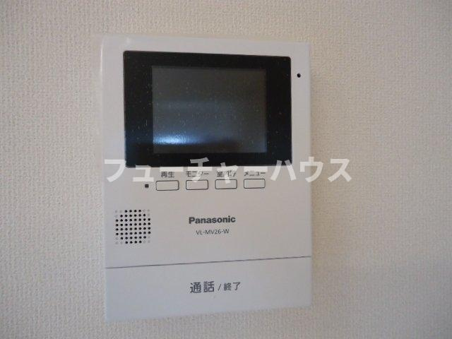 シャトーティエードのセキュリティ|カメラ付インターホン（イメージ）