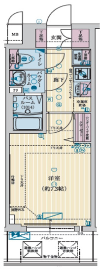 【間取り】 | レシオス天王寺